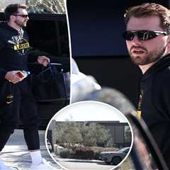 Lakers’ Luka Doncic looks calm outside Manhattan Beach bachelor pad amid drama with ex-fiancée
