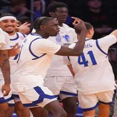 Bare-chested Seton Hall fan goes viral during Big East Tournament