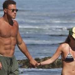 Blake Griffin Shows Off Shredded Beach Bod With Fiancée Francesca Aiello