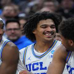 UCLA’s Skyy Clark gets part of tooth knocked out in wild March Madness moment