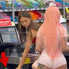 Bhad Bhabie & Sophie Rain Buy Baby Oil, Magnum Condoms Ahead of OF Collab