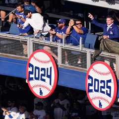 Dodgers celebrate 2025 World Series, with Will Ferrell’s help