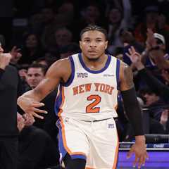 Knicks upgrade Miles McBride’s status as he appears on verge of return from injury