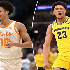 How to watch Tennessee-Michigan March Madness Elite 8 for free: Time, livestream