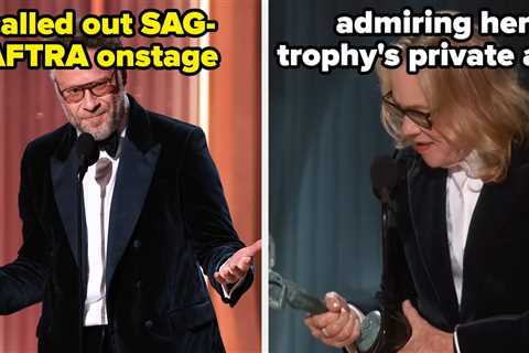 All The Awkward Moments From The 2026 Actor Awards