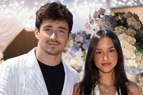 Charles Leclerc Marries Alexandra Saint Mleux