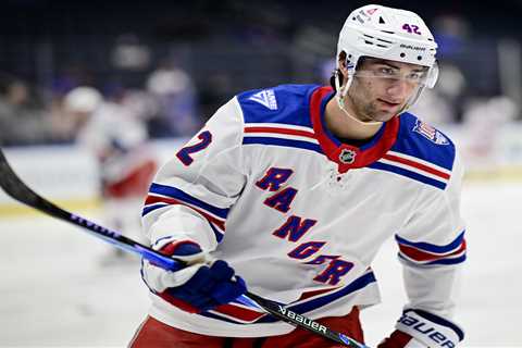 Rookie Noah Laba staking claim to be key part in Rangers’ rebuild
