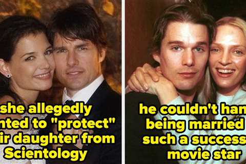 17 Wild Reasons Celebrity Couples Ended Their Marriages