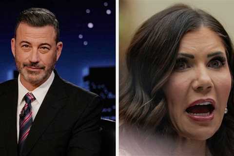 It Is NEVER An Upgrade: People Are Roasting Kristi Noem's Replacement After Jimmy Kimmel's..