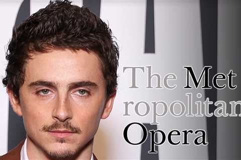 Timothée Chalamet Shaded by Met Opera for His Ugly Comments, Watch The Video