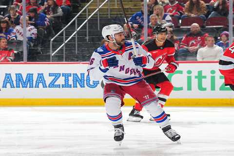 Rangers sunk by Jack Hughes hat trick in loss to Devils with Vincent Trocheck trade saga over for..