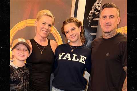 Pink and Husband Carey Hart Take Their Kids to Broadway Amid Divorce Rumors