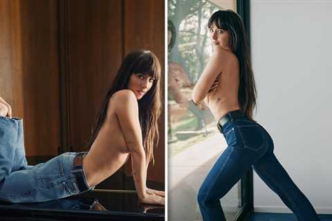 Dakota Johnson Dances Around Topless in New Calvin Klein Campaign