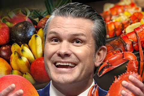 Pete Hegseth Blew Billions On Shellfish, Steak, Fruit Baskets, Furniture