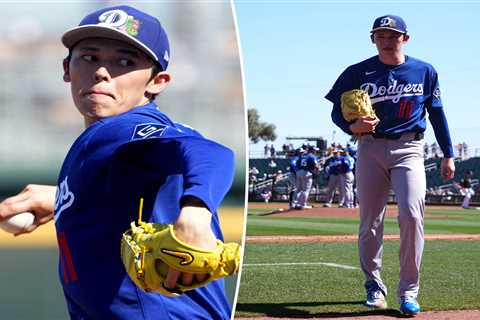 Roki Sasaki pitches ‘electric’ B-game, stays in Dodgers rotation plans