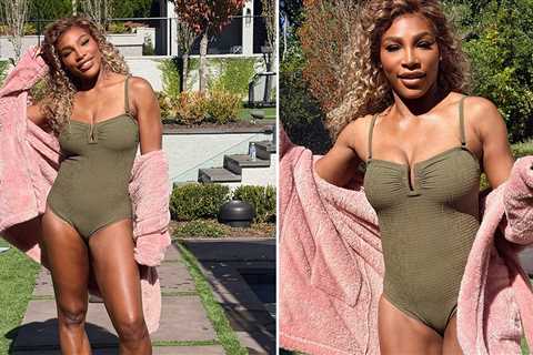 Serena Williams Flaunts Toned Bod in Swimsuit, 'Perfectly Me!'