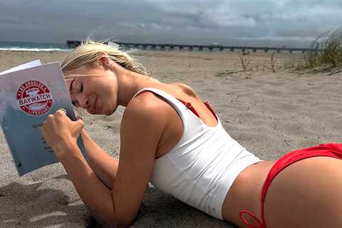 Livvy Dunne Flashes Butt at Beach After Getting 'Baywatch' Role
