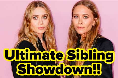 Time To Decide Which Famous Siblings Are The Greatest!