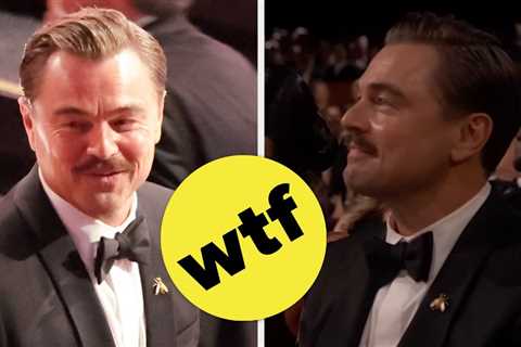 If You Thought Leonardo DiCaprio Looked Confused During That Viral Meme Moment At The Oscars, Now..