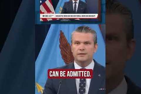 Pete Hegseth is right.