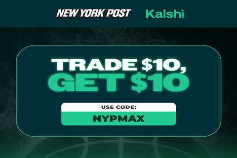 Kalshi promo code NYPMAX: Trade $10, get $10 for NCAA Tournament games