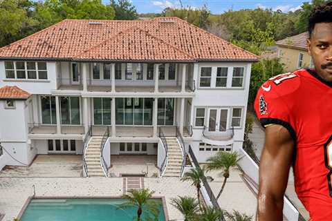 Antonio Brown’s Former Florida Mansion Hits Market For Just Under $4 Million