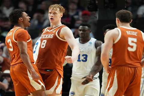 Texas knocks off AJ Dybantsa-led BYU in first-round March Madness upset