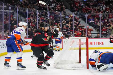 Islanders fall late to Senators in gut-punch loss as playoff race continues to tighten