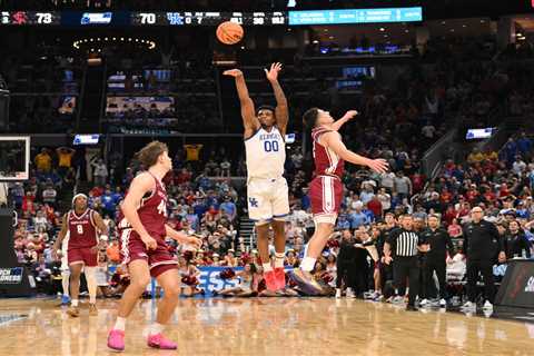 Kentucky’s miracle March Madness 3 helps stave off Santa Clara in OT thriller