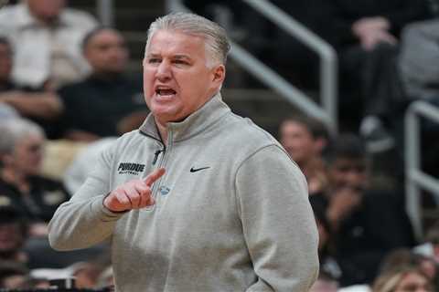 Purdue coach Matt Painter hits back at mid-major ‘bozos’ complaining about scheduling