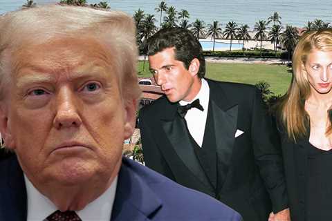 Donald Trump Spills About JFK Jr., Carolyn Bessette Fights at Mar-a-Lago