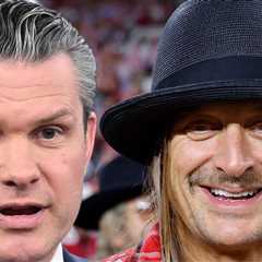 Defense Secretary Pete Hegseth Clears Army Pilots After Kid Rock Flyby Incident