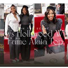 Brandy Wears Alaïa Fall 2025 To Get Her Star on the Hollywood Walk of Fame, Joined by Issa Rae,..