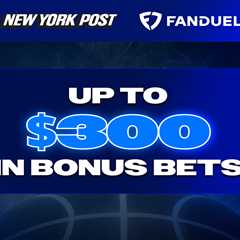 FanDuel sportsbook promo: Get up to $300 back in bonus bets for UConn vs. Michigan