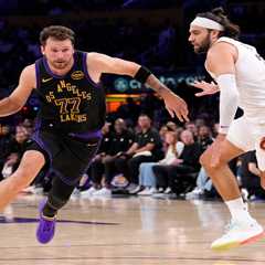 Luka Doncic to return to LA Friday, sparking speculation of first-round availability