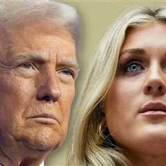 Trump Disses Riley Gaines After She Criticizes Him for Jesus Lookalike Image