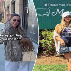 Influencer fires back at critics after ‘getting canceled for her Masters outfit’