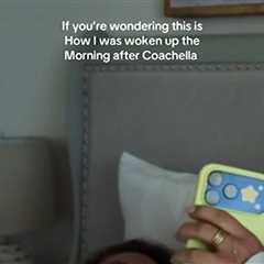 Alix Earle Wakes Up to Alex Cooper's TikTok Post-Coachella Callout, on Video