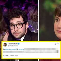 “Oh This Is Messy”: People Are Gagged By A 2017 Tweet Lena Dunham Posted About Lorde And Jack..