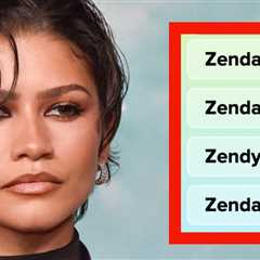 Do You Know The Correct Spelling Of These Celebrities' Names?