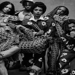 Lauryn Hill and Her Children Star in Black-and-White Denim Tears Spring 2026 Campaign Celebrating..