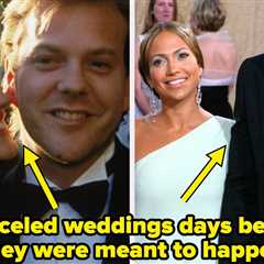 14 Celebrities Who Canceled Their Weddings At, Like, The Verrrrrry Last Minute
