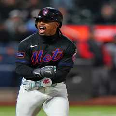 Francisco Lindor’s seismic Mets homer comes with a Grimace sighting