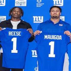 Arvell Reese and Francis Mauigoa more than a pleasant Giants draft surprise for John Harbaugh