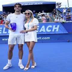 Tennis star Taylor Fritz, influencer girlfriend Morgan Riddle split after six years
