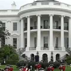 There Are Red Coats on the White House Lawn, Watch Video