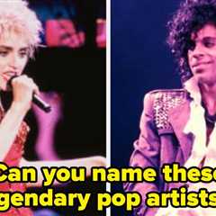 Most People Can’t Identify These Legendary Pop Artists — Can You?