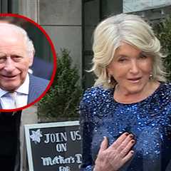 Martha Stewart Says She Calls King Charles 'Chuck'