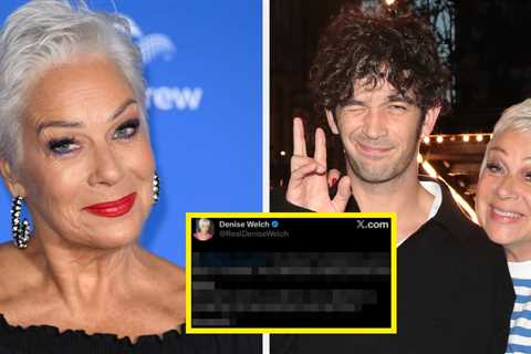 Matty Healy’s Mom, Denise Welch, Tweeted The Local Council About Her Son Being Called The C-Bomb By ..