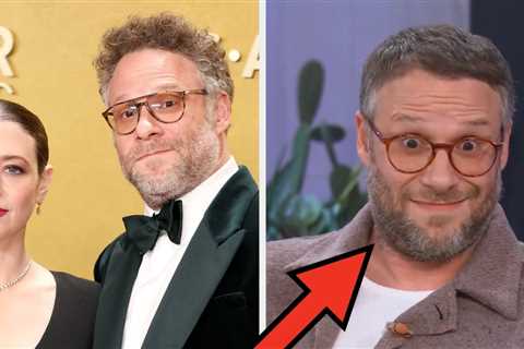 Seth Rogen Didn’t Look Impressed When Kelly Clarkson Told Him That Having Kids Is A “Beautiful..